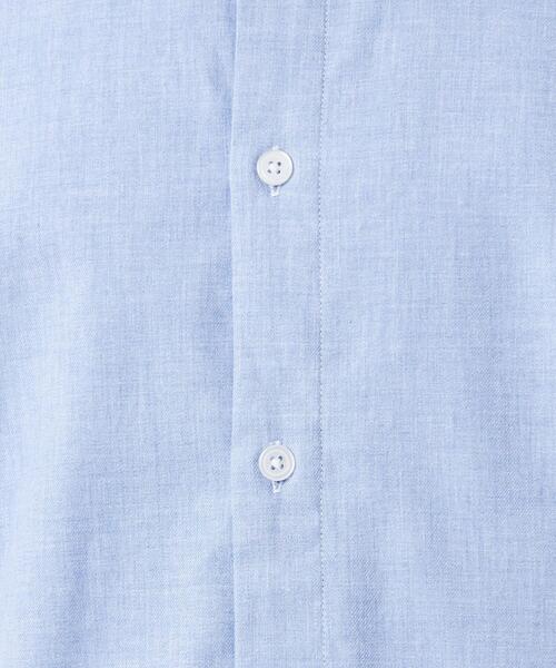 green label relaxing（グリーンレーベルリラクシング）の「【WEB限定】JUSTFIT ビエラ バンドカラー シャツ（シャツ/ブラウス・メンズ・ライトブルー/ライトグレー/ネイビー・L/M/S/XL）」の19枚目の写真