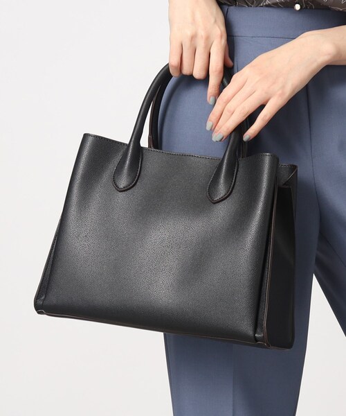 grove(グローブ)の「◆人間工学中仕切り2WAYトート(トートバッグ・レディース・ライトグレー/グレー/ブラック/ブルー/ベージュ系7/ピンク系9/ライトブルー・00)」の2枚目の写真