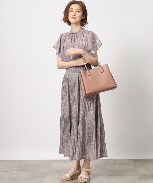 grove(グローブ)の「◆人間工学中仕切り2WAYトート(トートバッグ・レディース・ライトグレー/グレー/ブラック/ブルー/ベージュ系7/ピンク系9/ライトブルー・00)」の14枚目の写真