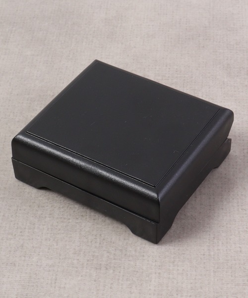 FUNALIVE（ファンアライブ）の「K SELECT シンプル　シルバーカフス　ネクタイピンセット（ネクタイピン・メンズ・ブラック×シルバー・FREE）」の7枚目の写真