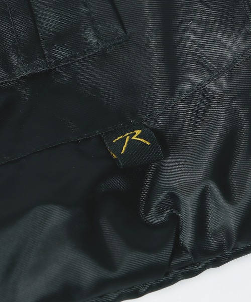 ROOPTOKYO(ループトウキョウ)の「THRIFTY LOOK/スリフティールック MA-1 EFFECT BAG ショルダーバッグ 巾着バッグ(ショルダーバッグ・メンズ・ブラック/オリーブ・FREE)」の11枚目の写真