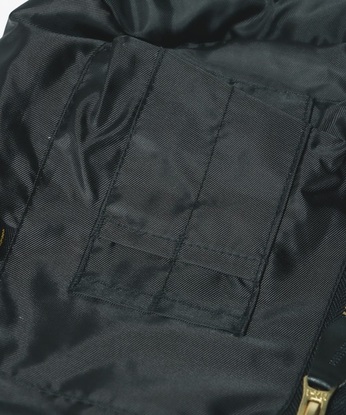 ROOPTOKYO(ループトウキョウ)の「THRIFTY LOOK/スリフティールック MA-1 EFFECT BAG ショルダーバッグ 巾着バッグ(ショルダーバッグ・メンズ・ブラック/オリーブ・FREE)」の15枚目の写真
