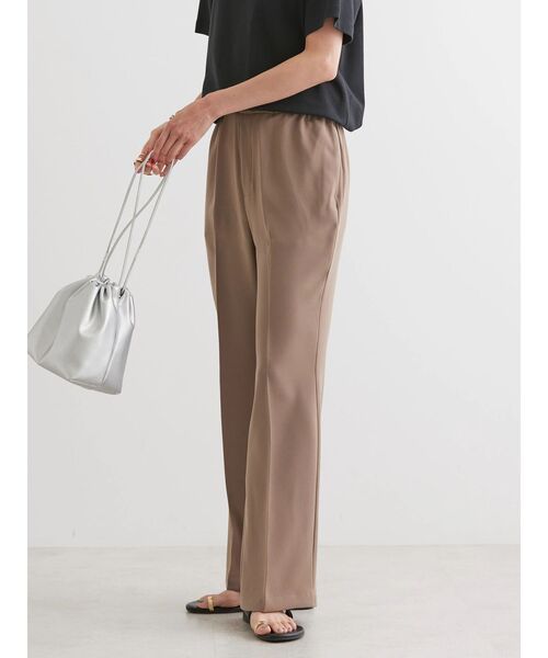 AMERICAN HOLIC（アメリカンホリック）の「美・美・美細見えフレアパンツ（その他パンツ・レディース・モカ/ブラック・XS/S/L/M）」の10枚目の写真