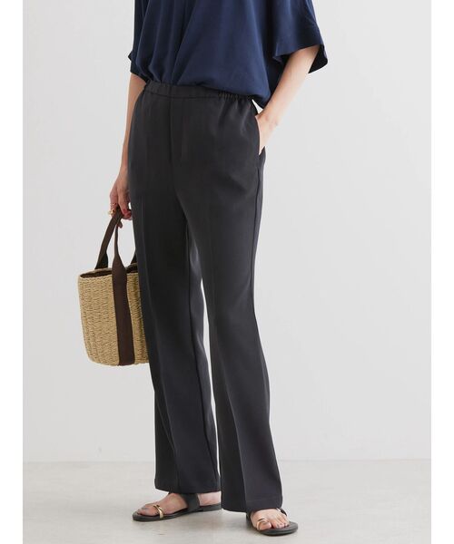 AMERICAN HOLIC（アメリカンホリック）の「美・美・美細見えフレアパンツ（その他パンツ・レディース・モカ/ブラック・XS/S/L/M）」の7枚目の写真