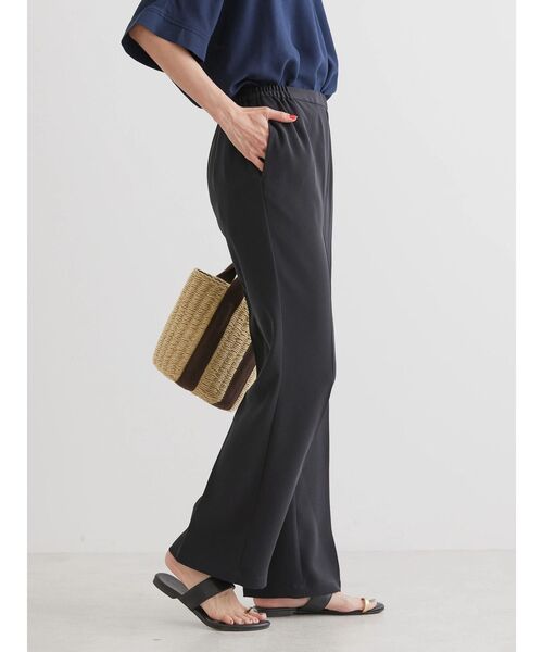 AMERICAN HOLIC（アメリカンホリック）の「美・美・美細見えフレアパンツ（その他パンツ・レディース・モカ/ブラック・XS/S/L/M）」の8枚目の写真