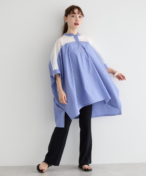 AMERICAN HOLIC（アメリカンホリック）の「美・美・美細見えフレアパンツ（その他パンツ・レディース・モカ/ブラック・XS/S/L/M）」の19枚目の写真