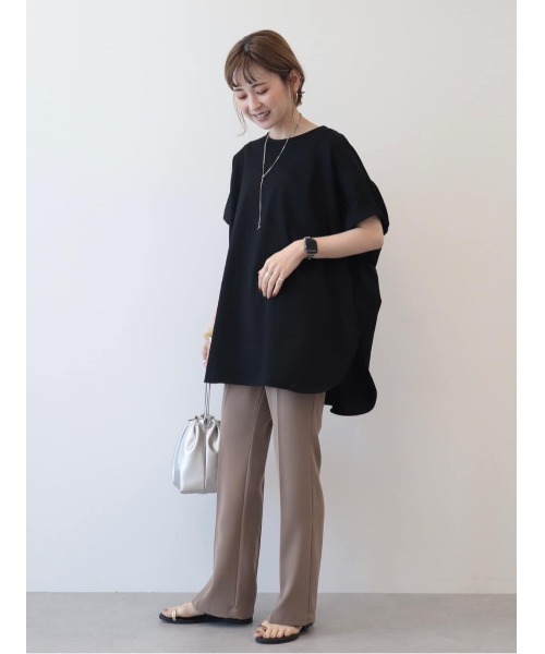 AMERICAN HOLIC（アメリカンホリック）の「美・美・美細見えフレアパンツ（その他パンツ・レディース・モカ/ブラック・XS/S/L/M）」の17枚目の写真