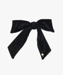 Chapeau d' O | Chapeau d' O  Velour Ribbon D.Clip / シャポードオー(バレッタ/ヘアクリップ)