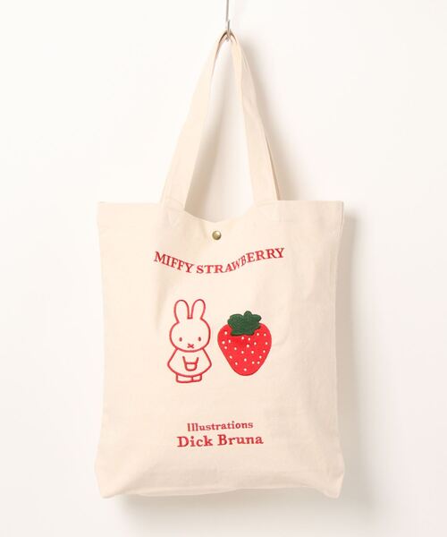 miffy/ミッフィー】 トートバッグ ストロベリー（トートバッグ