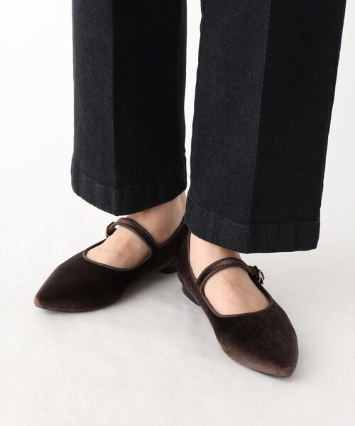 OPAQUE.CLIP(オペークドットクリップ)の「◆【抗菌防臭加工】メリージェーン(パンプス・レディース・ブラック/ダークブラウン・01/03/02)」の2枚目の写真