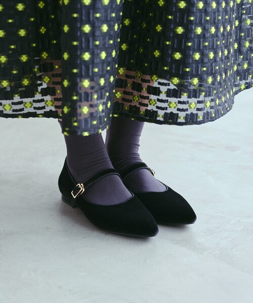 OPAQUE.CLIP(オペークドットクリップ)の「◆【抗菌防臭加工】メリージェーン(パンプス・レディース・ブラック/ダークブラウン・01/03/02)」の1枚目の写真