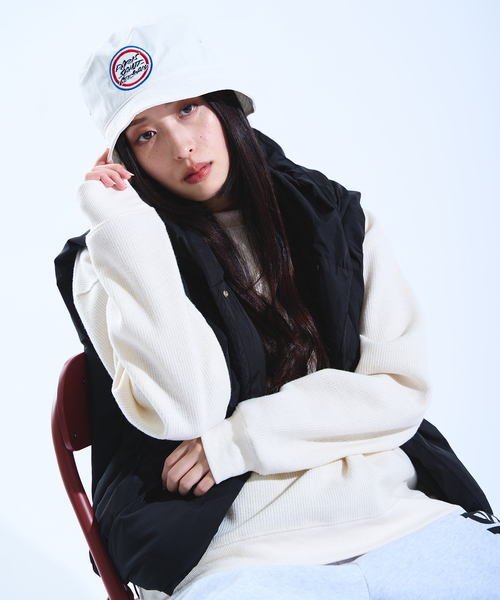 PARIS SAINT-GERMAIN（パリサンジェルマン）の「【Futura × Paris Saint-Germain】ロゴ刺しゅう バケットハット（ハット・メンズ・ブラック/ホワイト/レッド・FREE）」の12枚目の写真