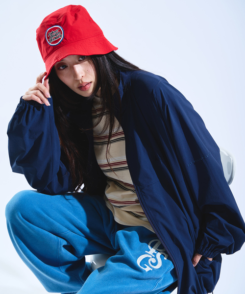 PARIS SAINT-GERMAIN（パリサンジェルマン）の「【Futura × Paris Saint-Germain】ロゴ刺しゅう バケットハット（ハット・メンズ・ブラック/ホワイト/レッド・FREE）」の22枚目の写真