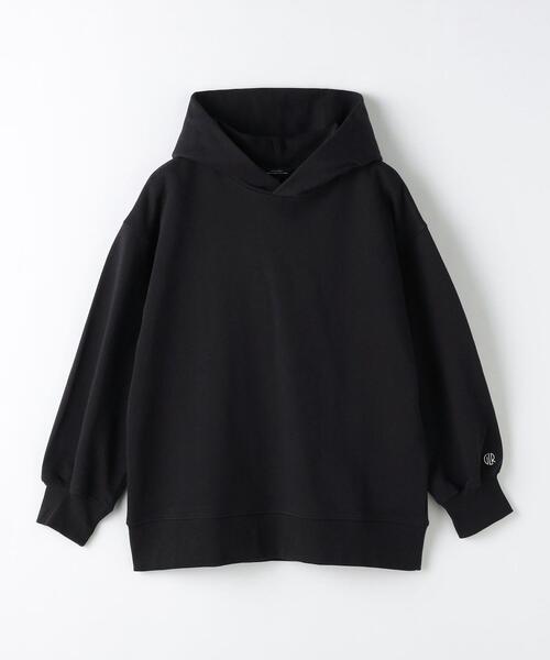 green label relaxing（グリーンレーベルリラクシング）の「【WEB限定】TJ 裏毛 フード プルオーバー 140cm-160cm（パーカー・キッズ・ライトグレー/ダークグリーン/ネイビー/ブラック・160cm/150cm/140cm）」の2枚目の写真