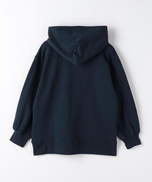 green label relaxing（グリーンレーベルリラクシング）の「【WEB限定】TJ 裏毛 フード プルオーバー 140cm-160cm（パーカー・キッズ・ライトグレー/ダークグリーン/ネイビー/ブラック・160cm/150cm/140cm）」の5枚目の写真