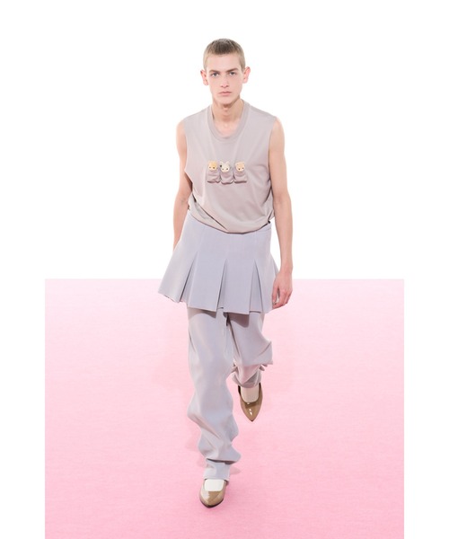 MASU（エムエーエスユー）の「FLOCKY DOLL PANTS（その他パンツ・メンズ・レモンイエロー/ミント/ピンク系その他/グレー系その他・46）」の7枚目の写真