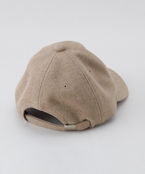 THE SHOP TK (ザ ショップ ティーケー )の「◆【ユニセックスでおすすめ】TRメルトンキャップ(キャップ・メンズ・ライトベージュ/チャコールグレー・00)」の4枚目の写真