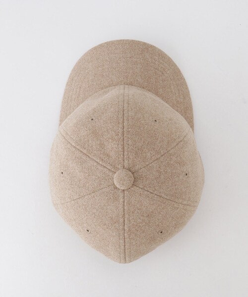 THE SHOP TK (ザ ショップ ティーケー )の「◆【ユニセックスでおすすめ】TRメルトンキャップ(キャップ・メンズ・ライトベージュ/チャコールグレー・00)」の5枚目の写真