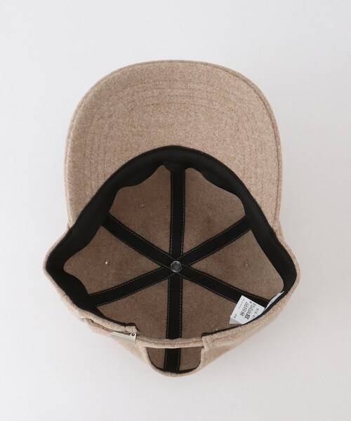 THE SHOP TK (ザ ショップ ティーケー )の「◆【ユニセックスでおすすめ】TRメルトンキャップ(キャップ・メンズ・ライトベージュ/チャコールグレー・00)」の6枚目の写真