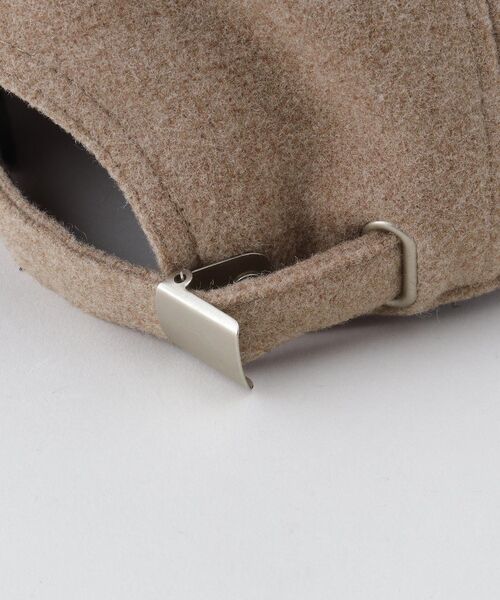 THE SHOP TK (ザ ショップ ティーケー )の「◆【ユニセックスでおすすめ】TRメルトンキャップ(キャップ・メンズ・ライトベージュ/チャコールグレー・00)」の7枚目の写真