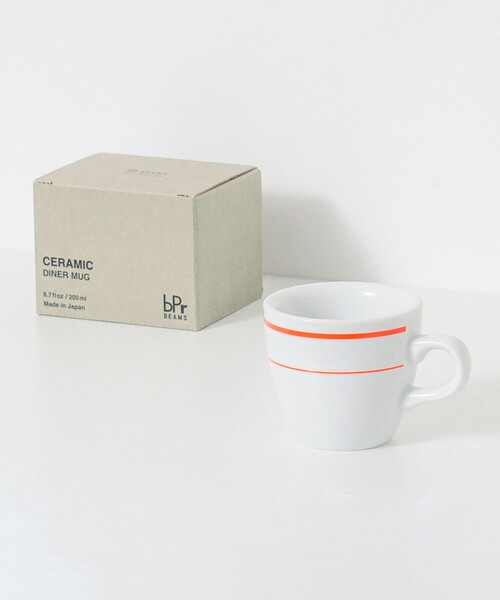 bpr BEAMS（ビーピーアール ビームス ）の「bPr BEAMS / DAILY COLLECTION DINER MUG CUP（グラス/マグカップ/タンブラー・メンズ・オレンジ/ネイビー・ONE SIZE）」の2枚目の写真