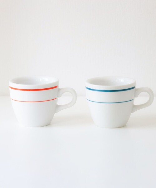 bpr BEAMS（ビーピーアール ビームス ）の「bPr BEAMS / DAILY COLLECTION DINER MUG CUP（グラス/マグカップ/タンブラー・メンズ・オレンジ/ネイビー・ONE SIZE）」の5枚目の写真