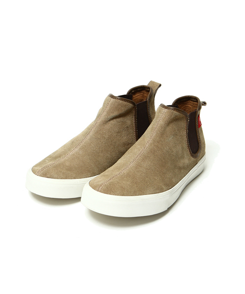 VIRGOwearworks(ヴァルゴウェアワークス)の「BTS leather short boots(ブーツ・メンズ・ブラック/ベージュ・3/2/4)」の2枚目の写真