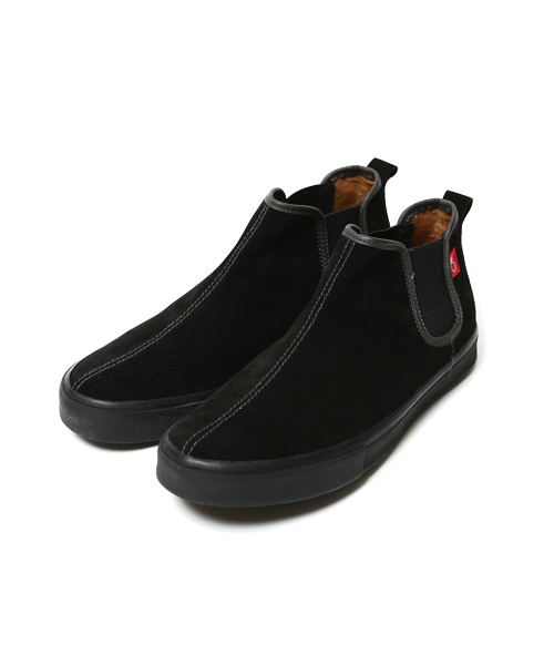 VIRGOwearworks(ヴァルゴウェアワークス)の「BTS leather short boots(ブーツ・メンズ・ブラック/ベージュ・3/2/4)」の1枚目の写真