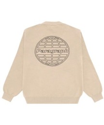 Paragraph | A'GEM/9 × .kom『paragraph/パラグラフ』STITCH CIRCLE LOGO CARDIGAN/ステッチサイクルロゴカーディガン(カーディガン/ボレロ)