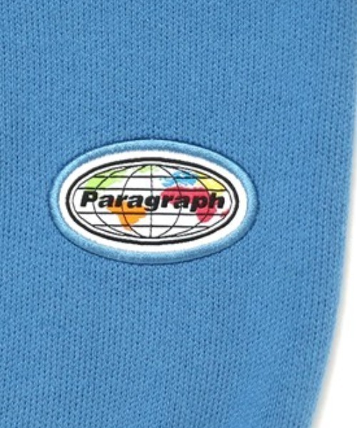 Paragraph（パラグラフ）の「A'GEM/9 × .kom『paragraph/パラグラフ』STITCH CIRCLE LOGO CARDIGAN/ステッチサイクルロゴカーディガン（カーディガン/ボレロ・メンズ・ブラック/ベージュ・FREE）」の5枚目の写真