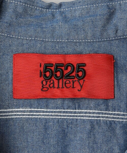 5525Gallery(ゴーゴーニーゴーギャラリー)の「【別注】 <5525gallery> AMEKAJI シャンブレー シャツ(シャツ/ブラウス・メンズ・ライトブルー・M/L/XL)」の12枚目の写真