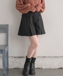 RETRO GIRL | プリーツミニフレアスカパン(その他パンツ)