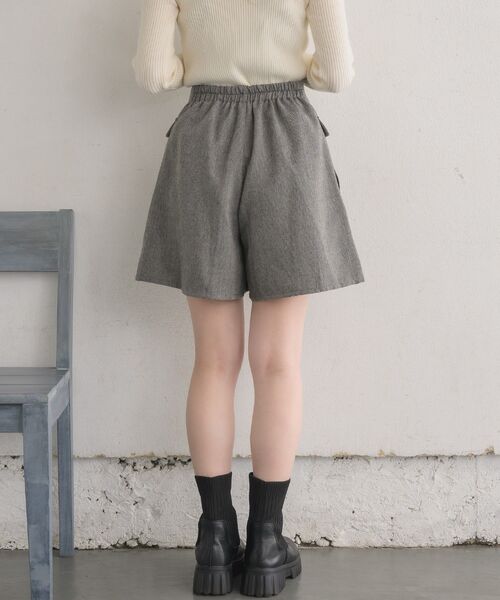 RETRO GIRL（レトロガール）の「プリーツミニフレアスカパン（その他パンツ・レディース・グレー系その他/ブラウン系その他/ブラック・FREE）」の20枚目の写真