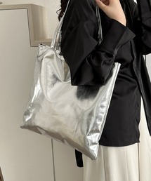 SETUP7（セットアップセブン）の「【SETUP7】メタリックカラートートバック KNF045（トートバッグ）」