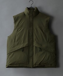 SITRY（シトリー）の「nylon washer fabric level 7 vest/ナイロン ワッシャー ミリタリーベスト（ダウンベスト・メンズ）」