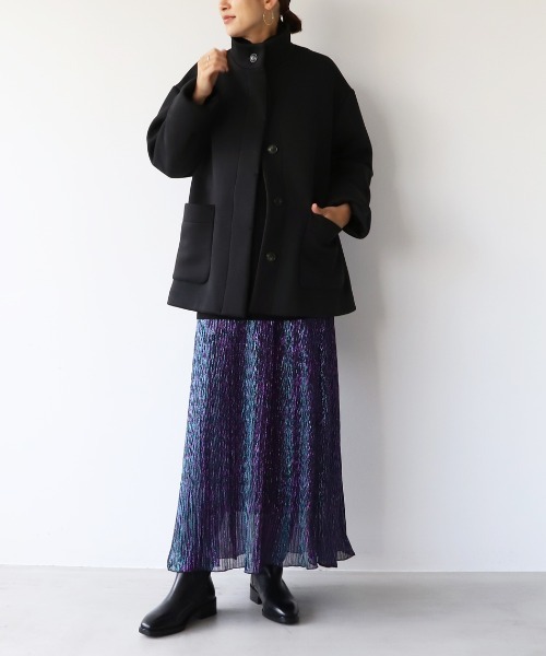 MICA&DEAL（マイカ＆ディール）の「スタンドカラーフライ