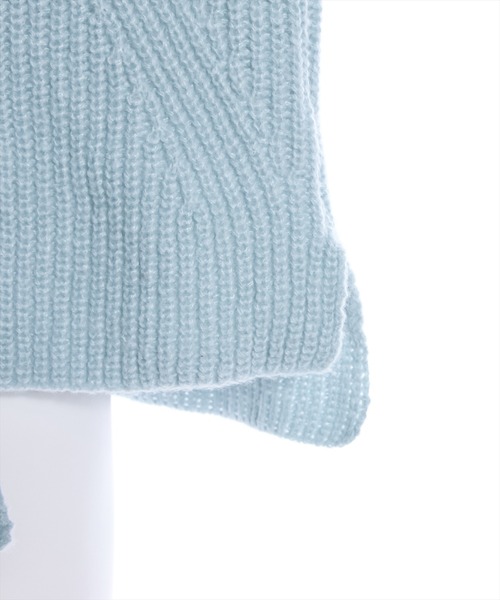 clear(クリア)の「マフラー付きニットトップス≪STAY MOTION≫(ニット/セーター・レディース・ライトブルー/アイボリー/ピンク・F)」の12枚目の写真