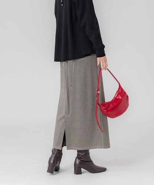 coca(coca)(コカ)の「【WEB限定セール】総柄ジャカード Iラインスカート(スカート・レディース・その他/A/B・M/L)」の9枚目の写真