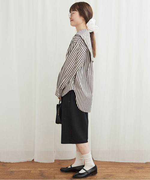 fig LONDON アイボリー　セーラージャケット　フィグロンドン fig London（フィグロンドン）の「morning LINEN sailor dress