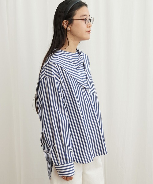 fig London（フィグロンドン）の「STRIPE sailor shirts（シャツ