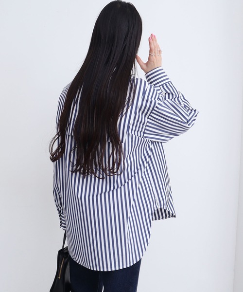 fig London（フィグロンドン）の「STRIPE sailor shirts