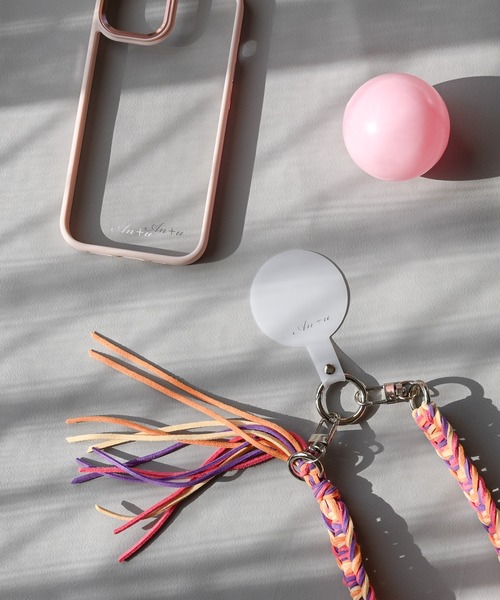 Editors Draw（エディターズドロー）の「ストラップホルダー（スマホグッズ・レディース・ピンク/イエロー/ホワイト/グリーン/ブラック・ONE SIZE）」の8枚目の写真