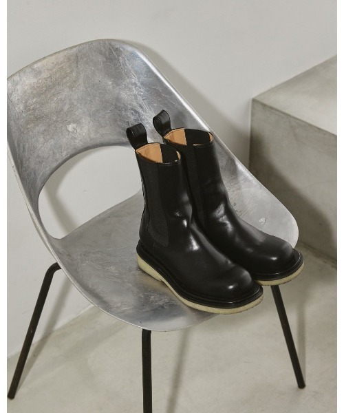 TODAYFUL(トゥデイフル)の「TODAYFUL Leather Middle Boots 12121013(ブーツ・レディース・ブラック・36/37/38)」の6枚目の写真