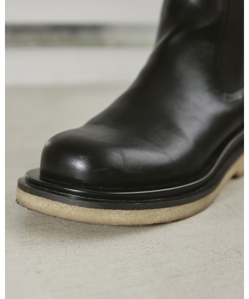 TODAYFUL(トゥデイフル)の「TODAYFUL Leather Middle Boots 12121013(ブーツ・レディース・ブラック・36/37/38)」の8枚目の写真