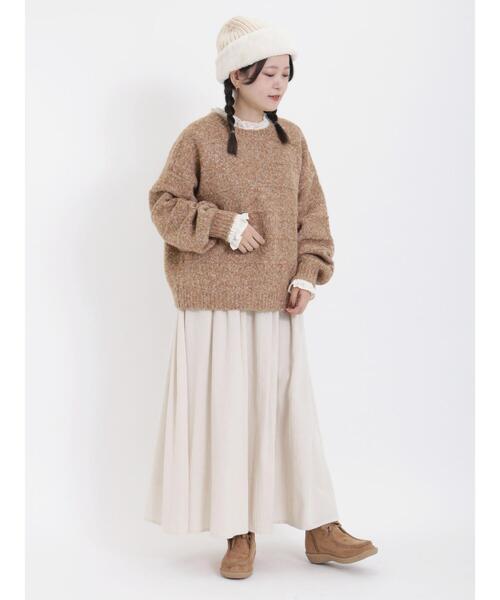 Samansa Mos2(サマンサ モスモス)の「モールスタンドフリル襟ブラウス(シャツ/ブラウス・レディース・オフホワイト/ブラック/ベージュ・F)」の11枚目の写真