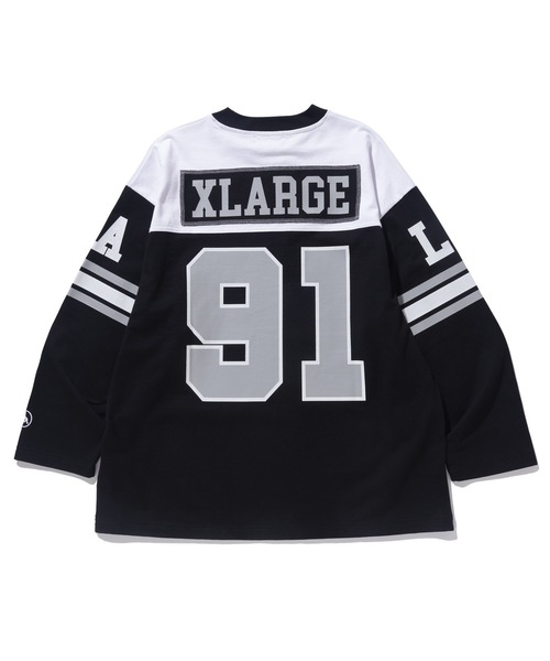 XLARGE☆フットボール L/S TEE XLARGE(エクストララージ)の「XL FOOTBALL L/S TEE(Tシャツ