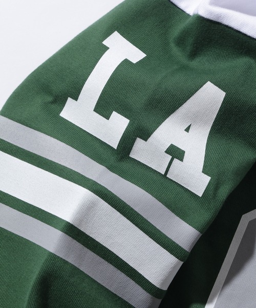 XLARGE（エクストララージ）の「XL FOOTBALL L/S TEE（Tシャツ/カットソー・メンズ・ホワイト/ブラック/グリーン・L/XL/M/S）」の7枚目の写真