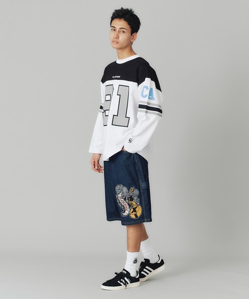 XLARGE（エクストララージ）の「XL FOOTBALL L/S TEE（Tシャツ