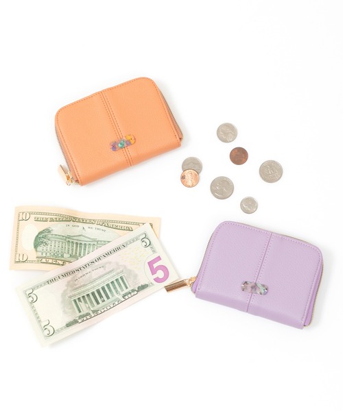 ACCOMMODE(アコモデ)の「アソートプレート フラグメントケース(コインケース・レディース・ブラック/オレンジ/ラベンダー/シルバー・FREE)」の15枚目の写真