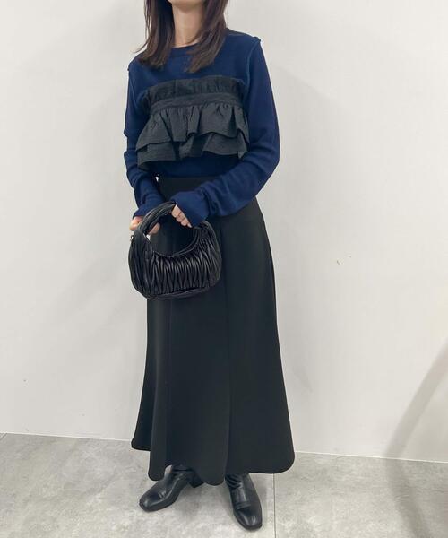 WEGO/【24年春夏新作】マルチWAY付けフリル